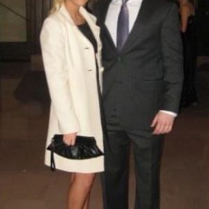 Jcrew ivory formal knee length pea coat with oversized buttons